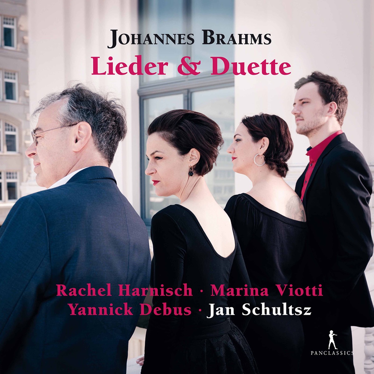 Brahms: Songs & Duets by Rachel Harnisch, Marina Viotti, Yannick Debus & Jan Schultsz album cover