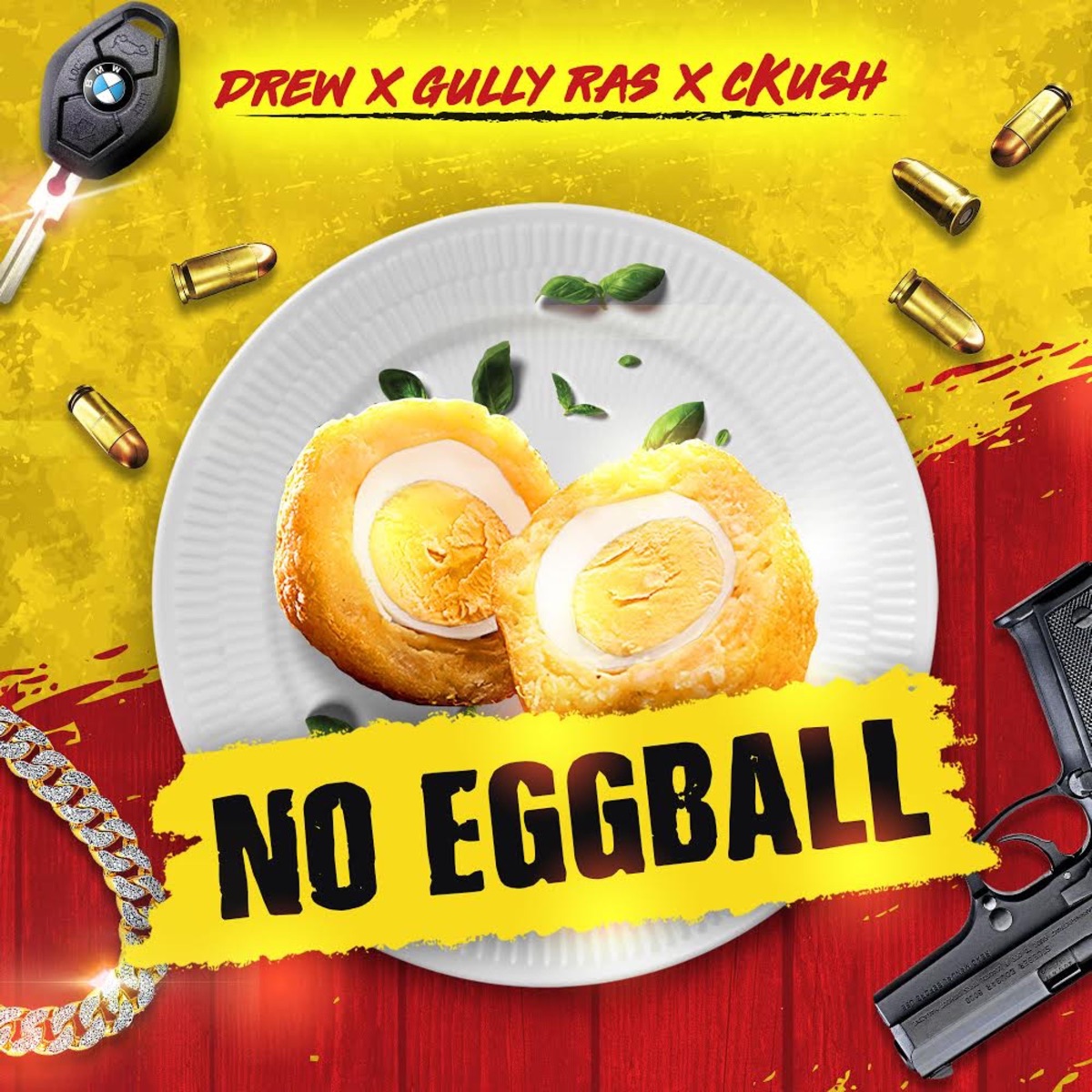 No Eggball (feat. Gully Ras & cKush) - Single by Drew Thoven album cover