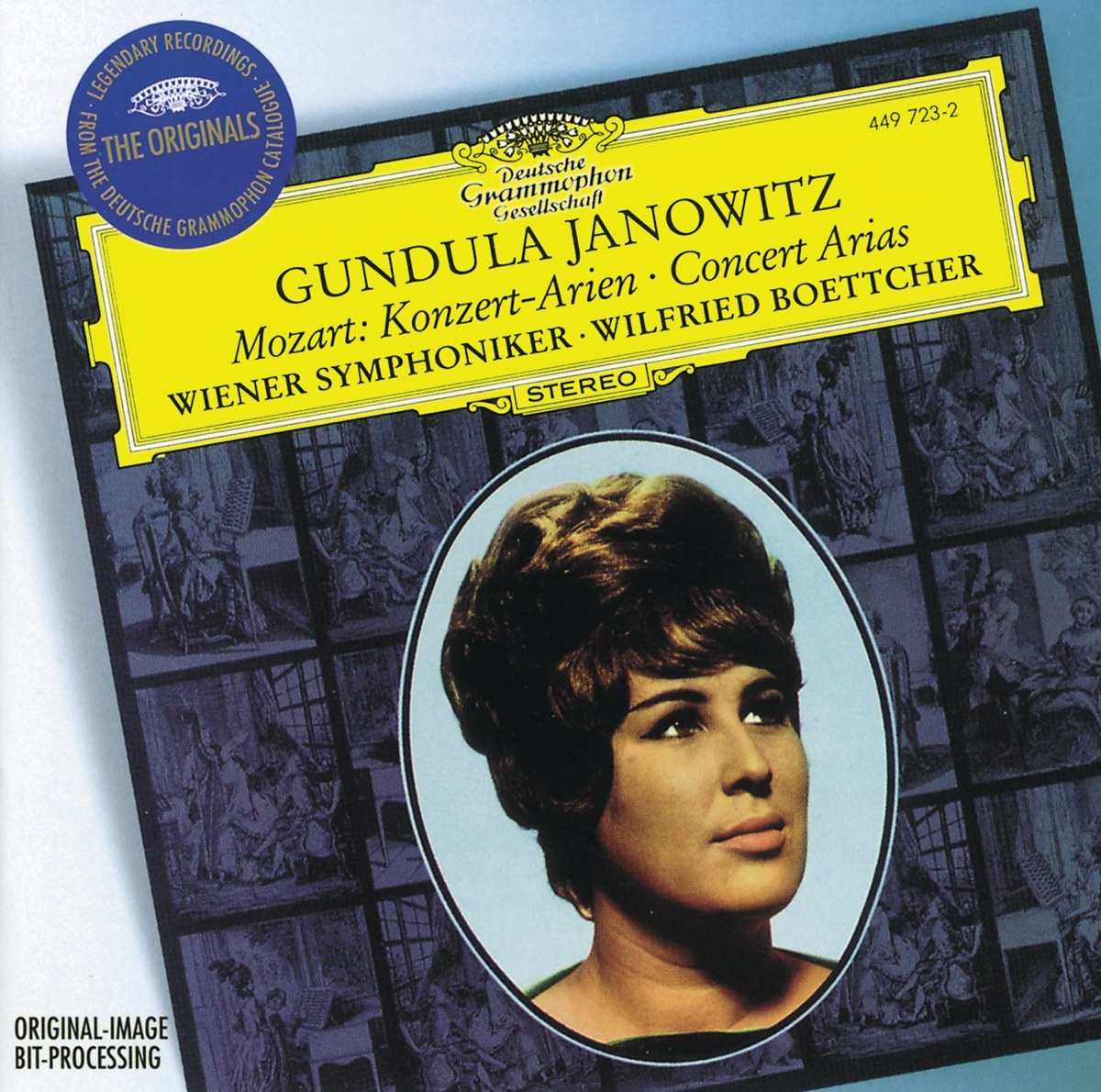 Mozart: Concert Arias by Gundula Janowitz, Vienna Symphony & Wilfried Boettcher album cover