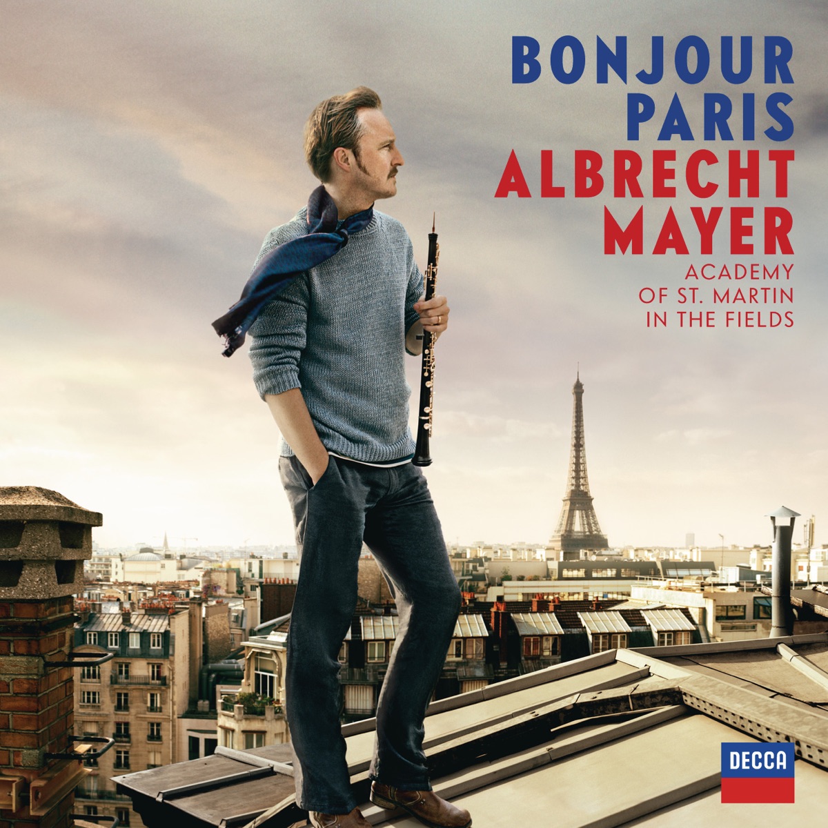 Bonjour Paris by Albrecht Mayer, Academy of St Martin in the Fields & Mathias Mönius album cover