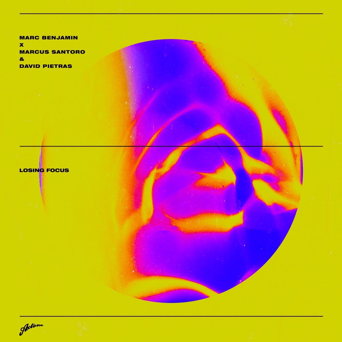 Losing Focus - Single by Marc Benjamin, Marcus Santoro & David Pietras album cover