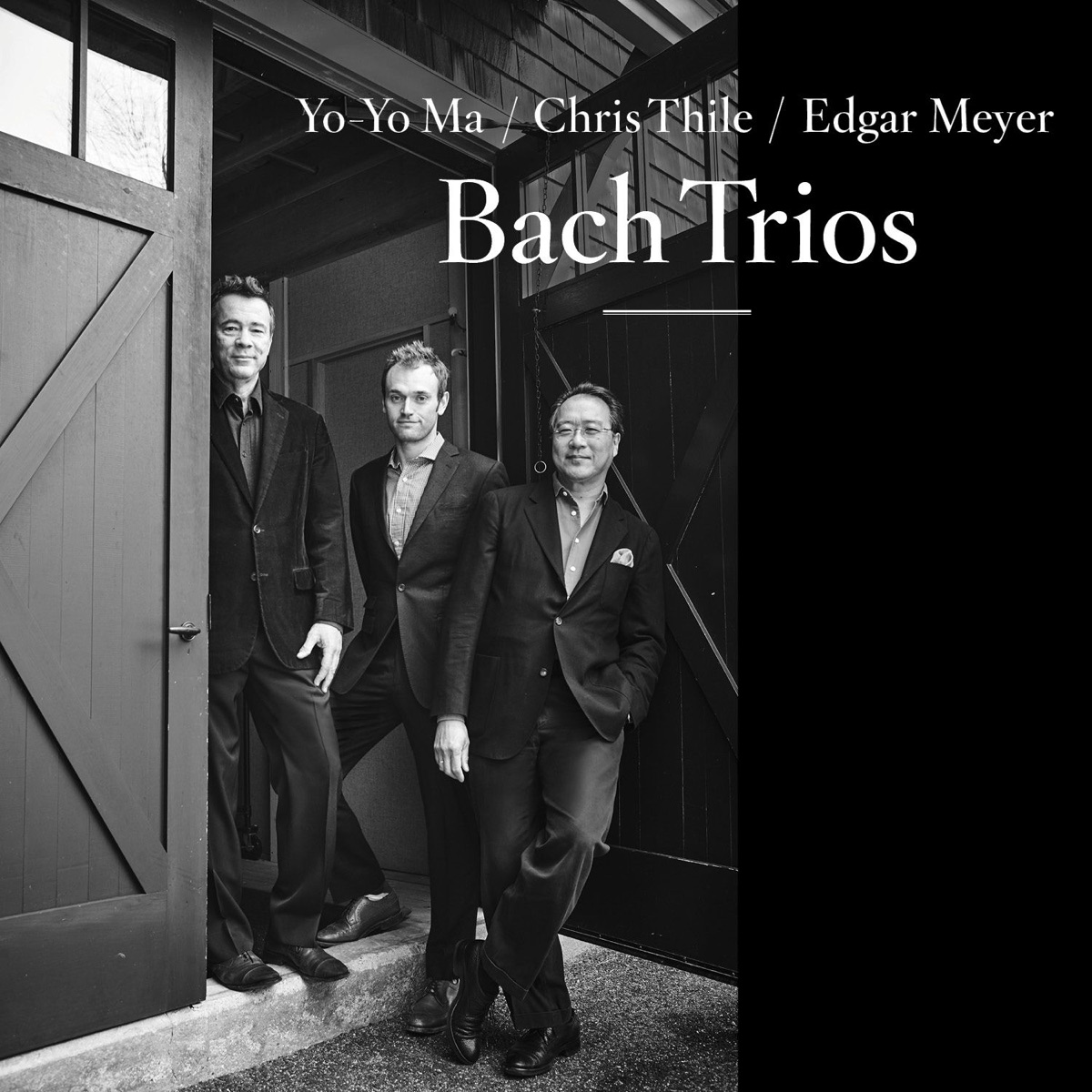 Bach Trios by Yo-Yo Ma, Chris Thile & Edgar Meyer album cover