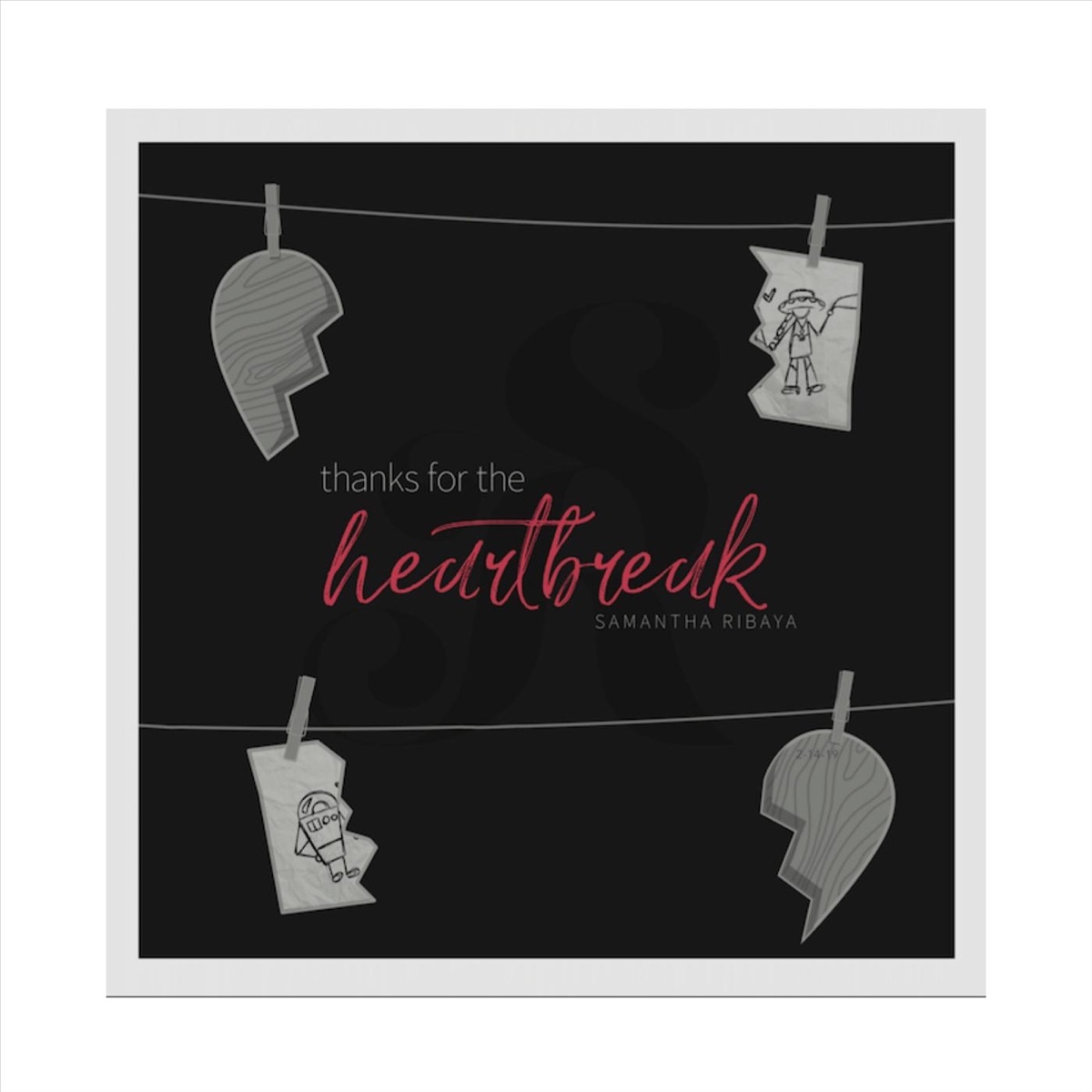 Thanks for the Heartbreak - Single by Samantha Ribaya album cover