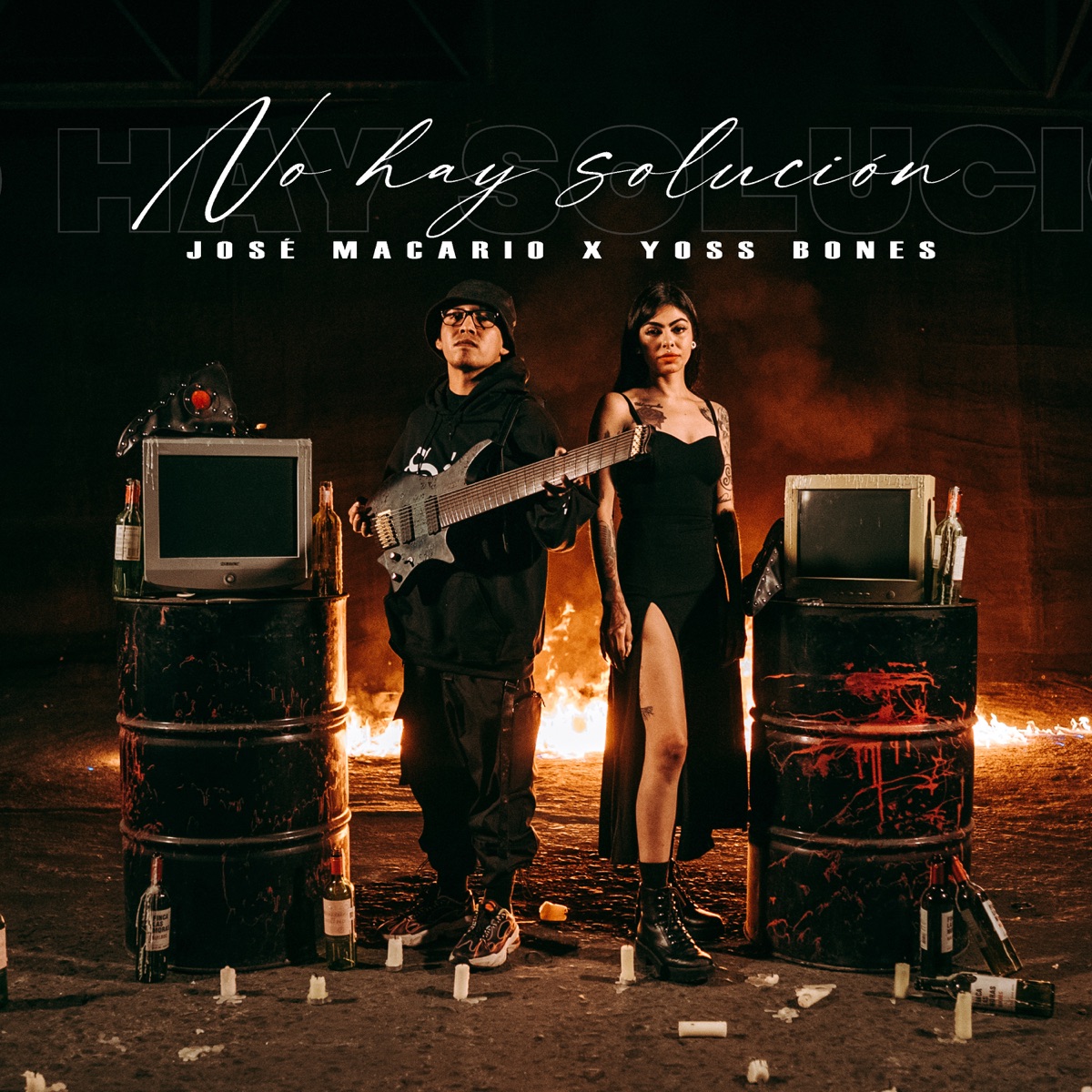 No Hay Solución - Single by José Macario & Yoss Bones album cover
