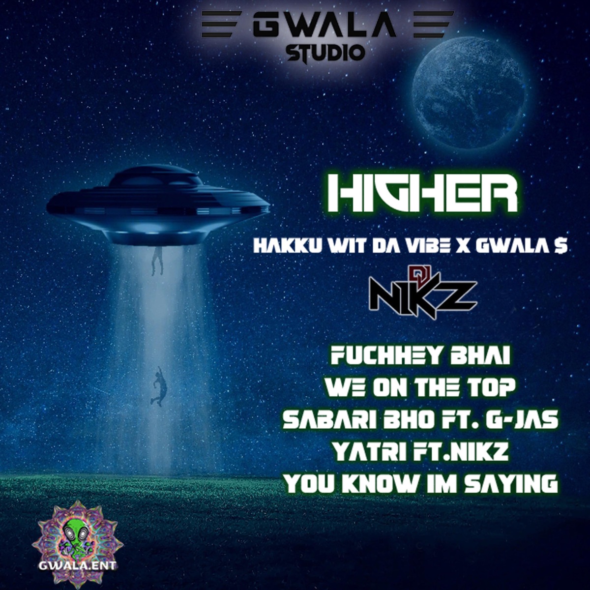 Higher (feat. Gwala$) - EP by Hakku Wit Da Vibe album cover