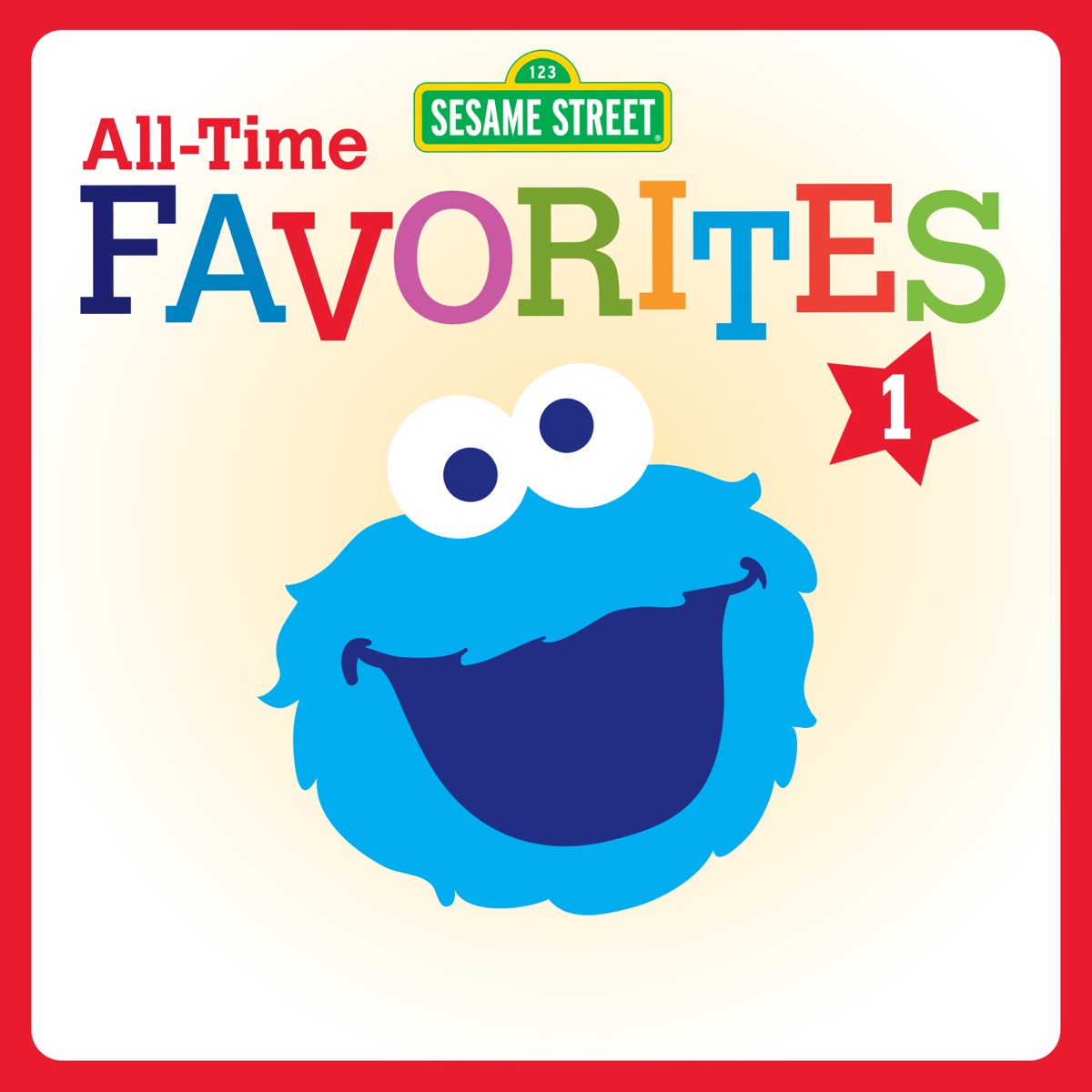 All-Time Favorites 1 by Sesame Street album cover