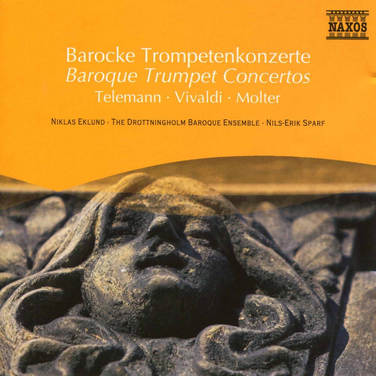 Baroque Trumpet Concertos by Niklas Eklund, Nils-Erik Sparf, Drottningholm Baroque Ensemble, Jeffrey Segal, Edward H. Tarr & Wasa Baroque Ensemble album cover