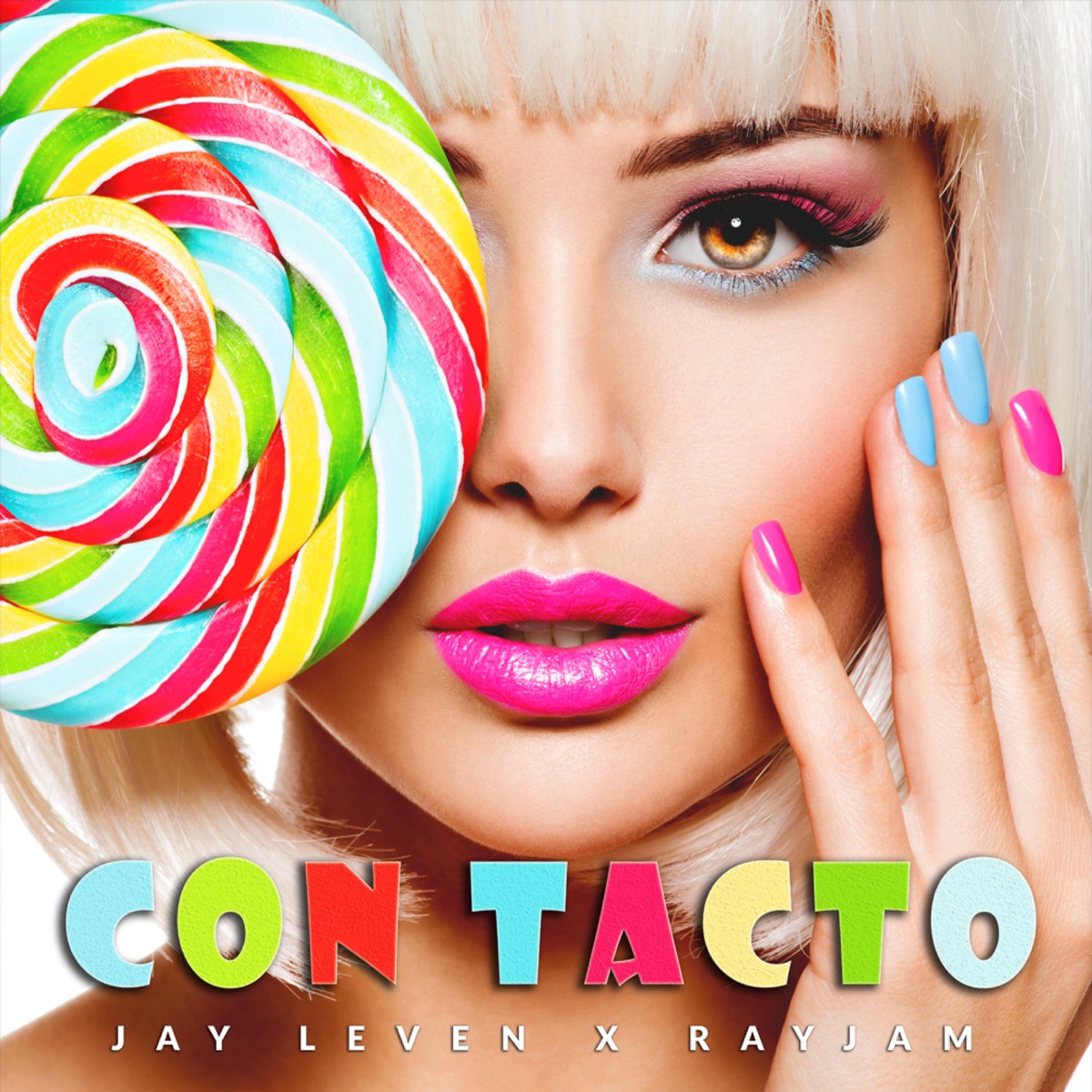 Con Tacto - Single by Jay Leven & Rayjam album cover