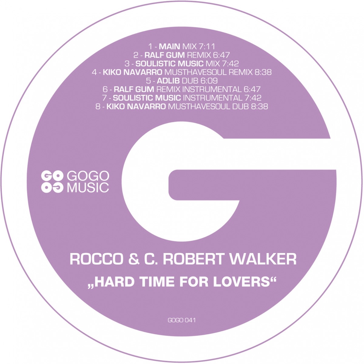Hard Time for Lovers by Rocco & C. Robert Walker album cover