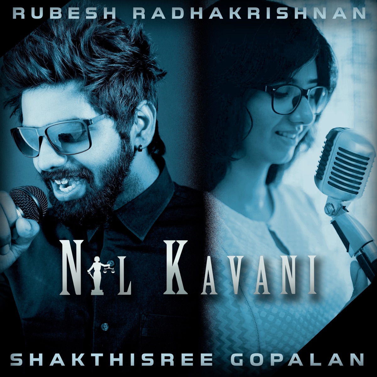 Nil Kavani - EP by Rubesh Radhakrishnan & Shakthisree Gopalan album cover