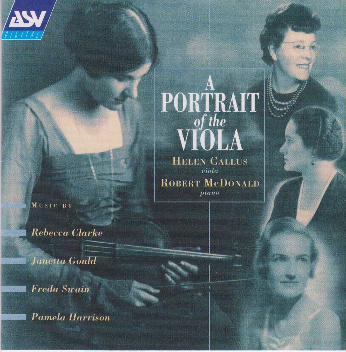 A Portrait Of The Viola by Helen Callus & Robert McDonald album cover