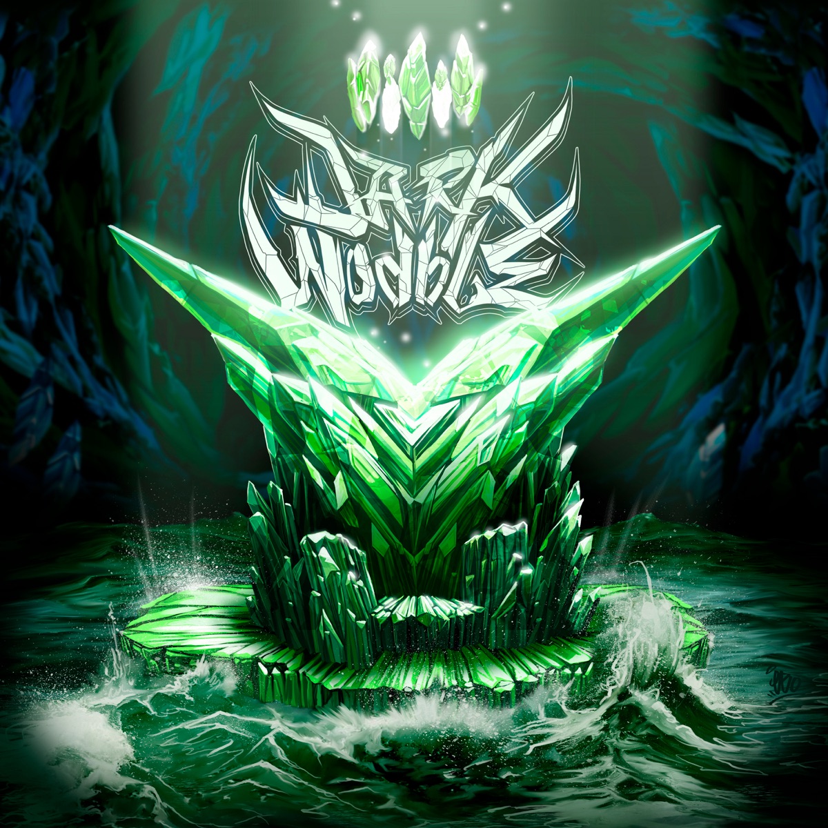Dark Wobble by Ganja White Night album cover
