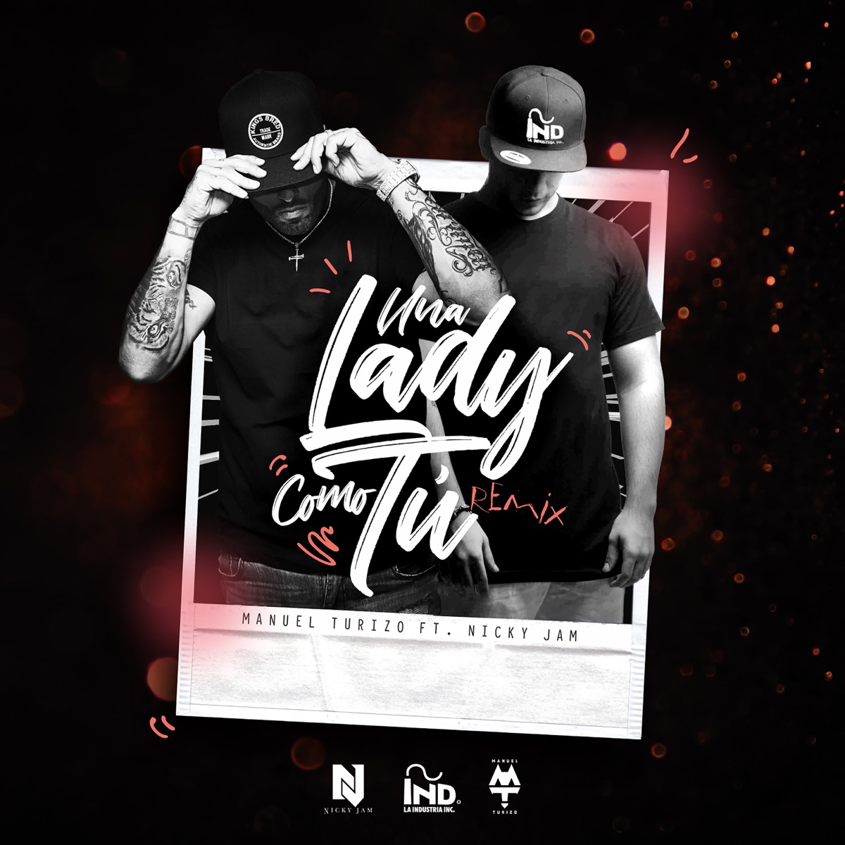Una Lady Como Tú (feat. Nicky Jam) [Remix] - Single by Manuel Turizo album cover