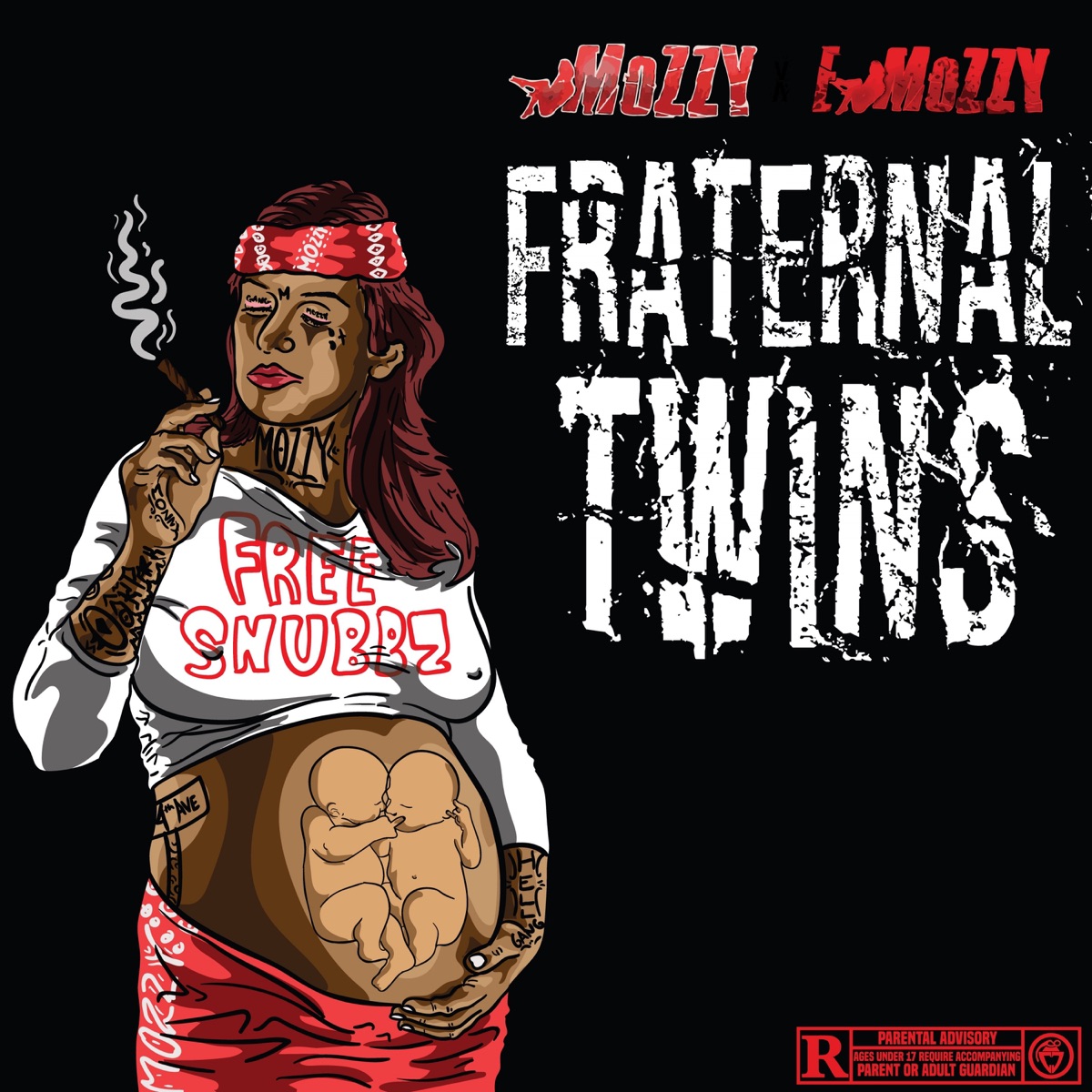 Fraternal Twins by Mozzy & E Mozzy album cover artwork