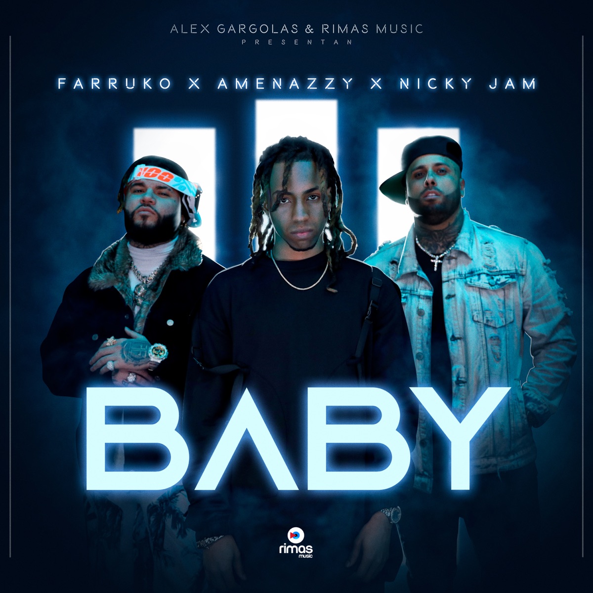 Baby - Single by Amenazzy, Nicky Jam & Farruko album cover