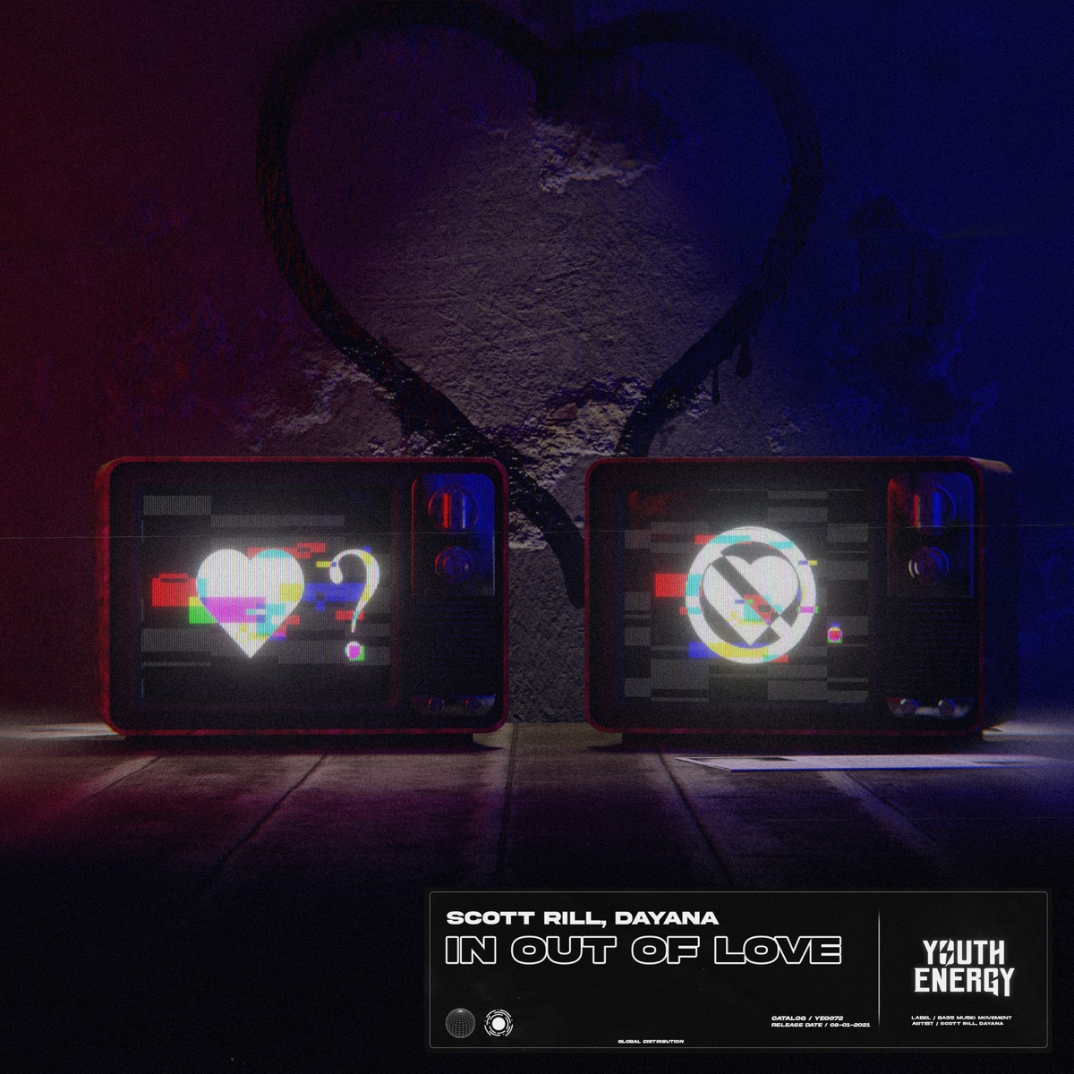 In And Out Of Love - Single by Scott Rill & Dayana album cover