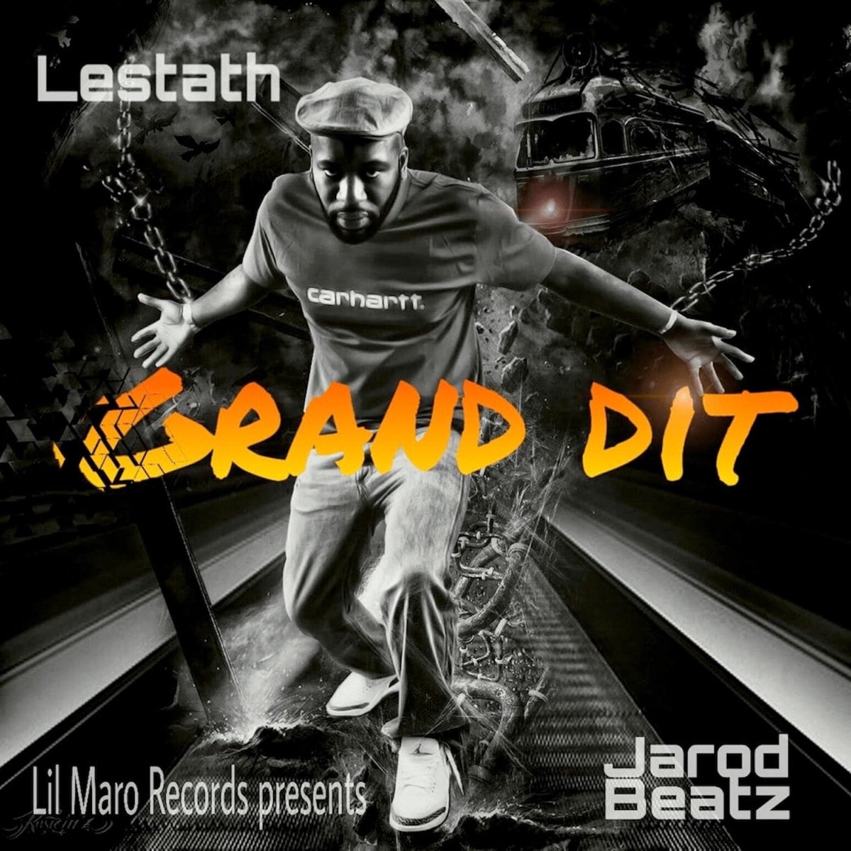 Grand dit - Single by Lestath, JarodBeatz & Lil Maro album cover