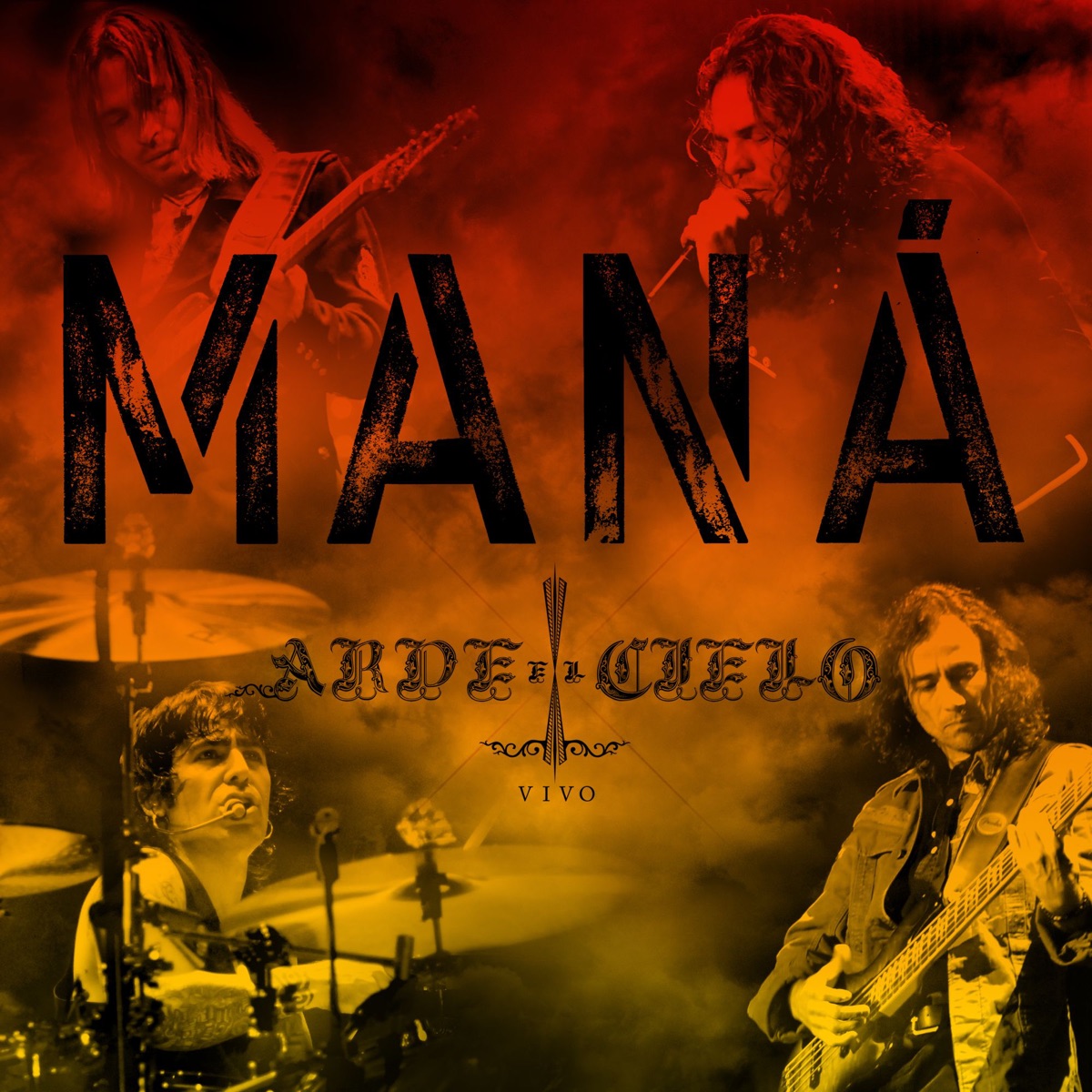 Arde el Cielo (En Vivo) by Maná album cover