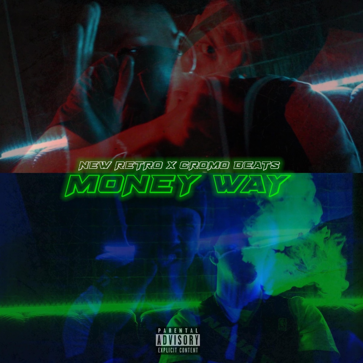 Money way (feat. Cromo Beats) - Single by New Retro, Under Adams & Negro Ryota album cover