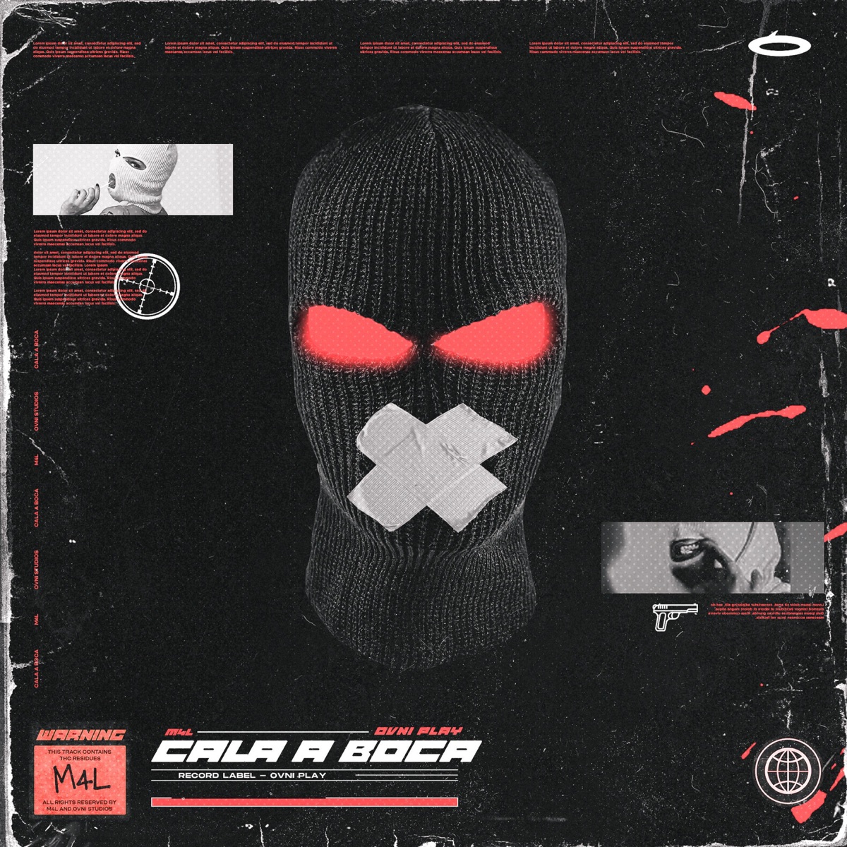 Cala A Boca (feat. Lxs, Sickário, AJay & Pandy) - Single by M4l album cover