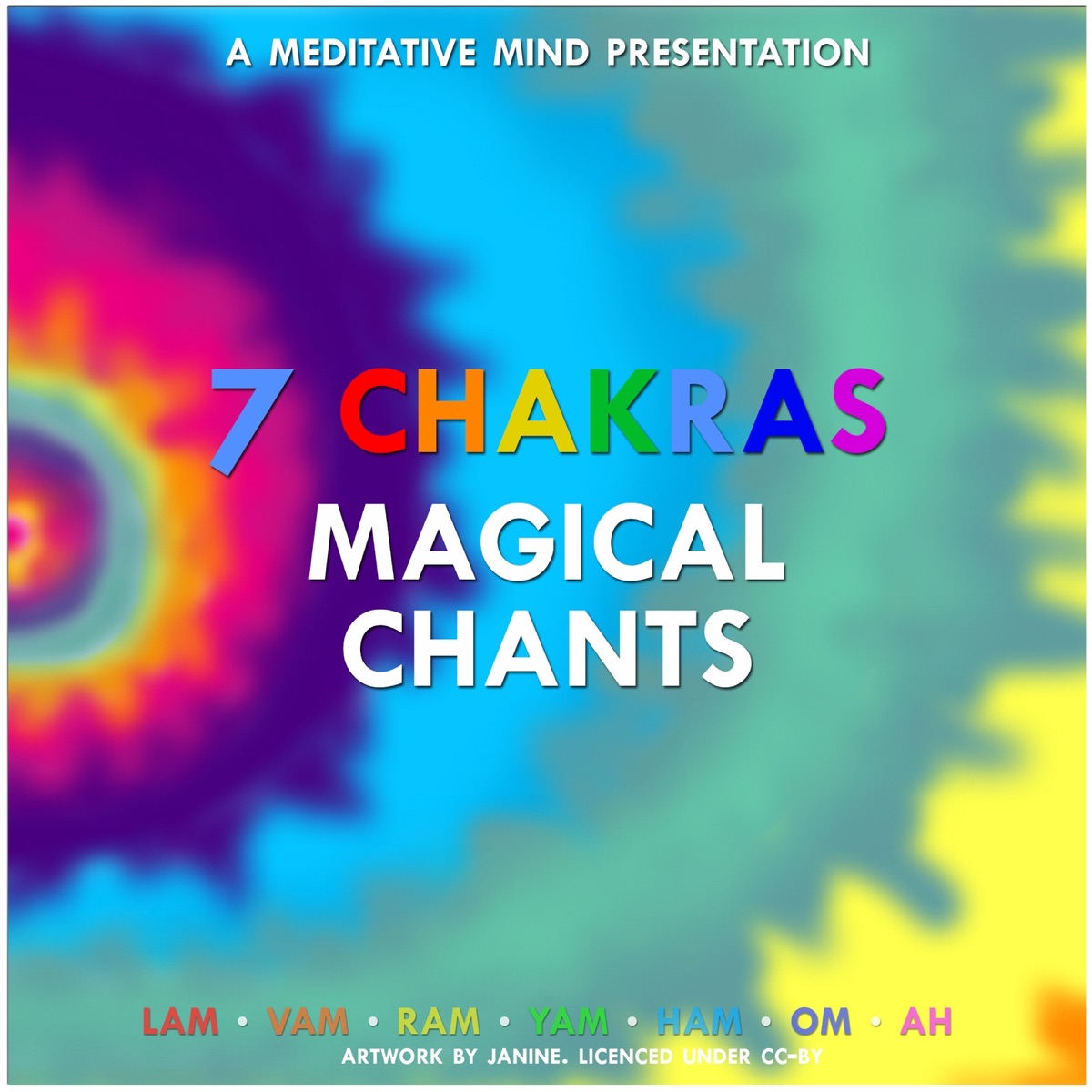 7 Chakras Magical Chants by Meditative Mind album cover