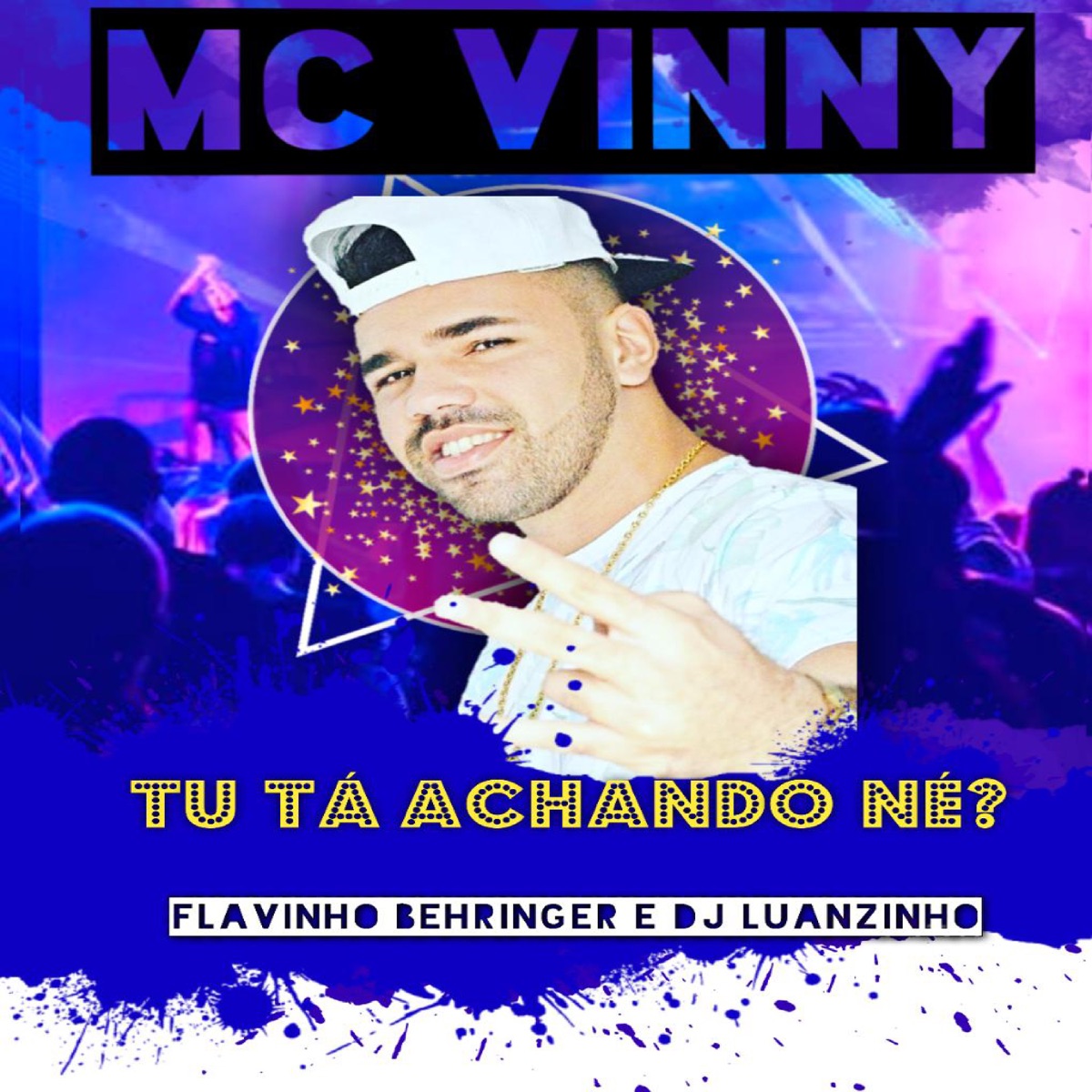 Tu Ta Achando Né - Single by DJ Luanzinho, MC Vinny & Flavinho Behringer album cover