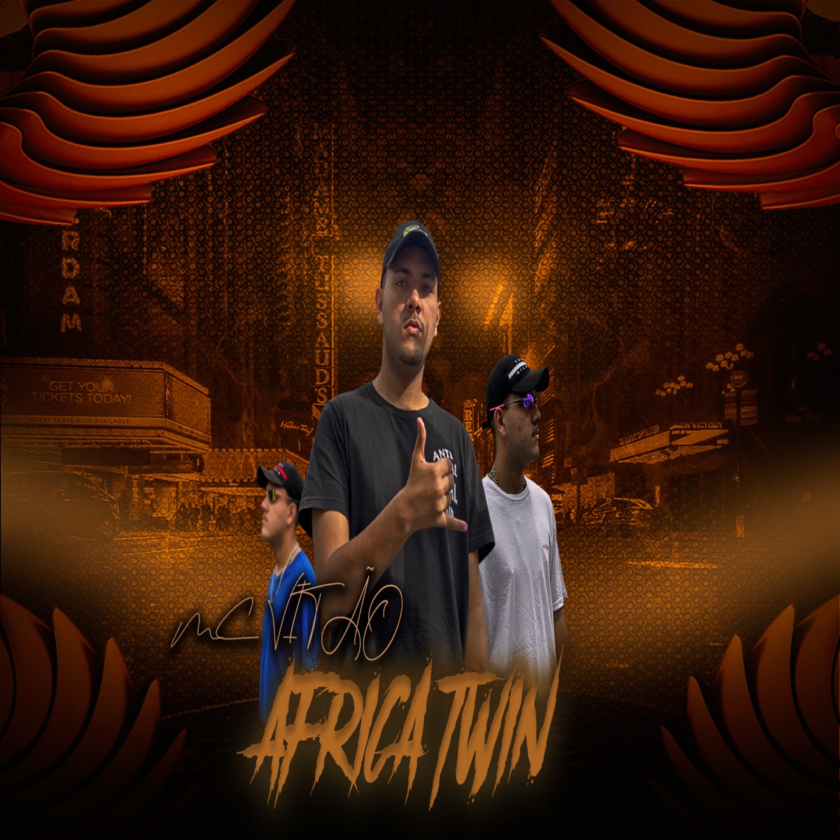 África Twin - Single by DJ MT & Mc Vitão album cover