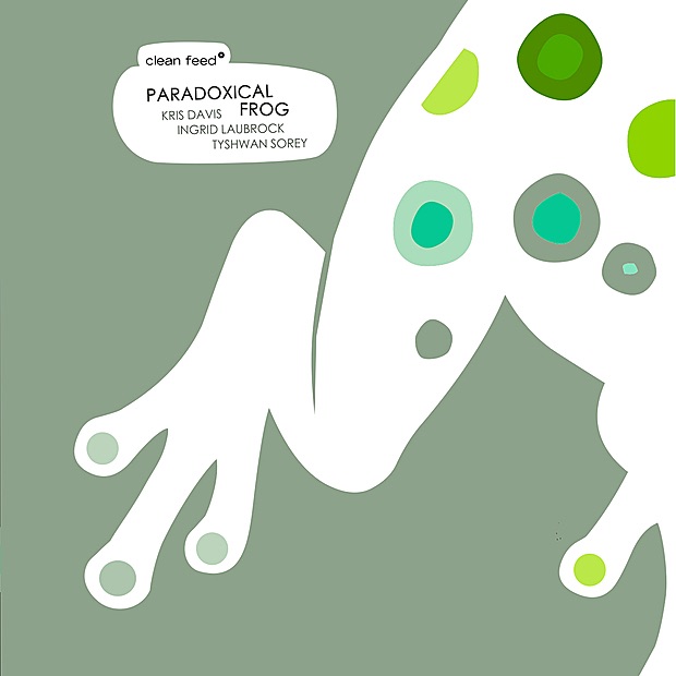 Paradoxical Frog by Kris Davis, Ingrid Laubrock & Tyshawn Sorey album cover