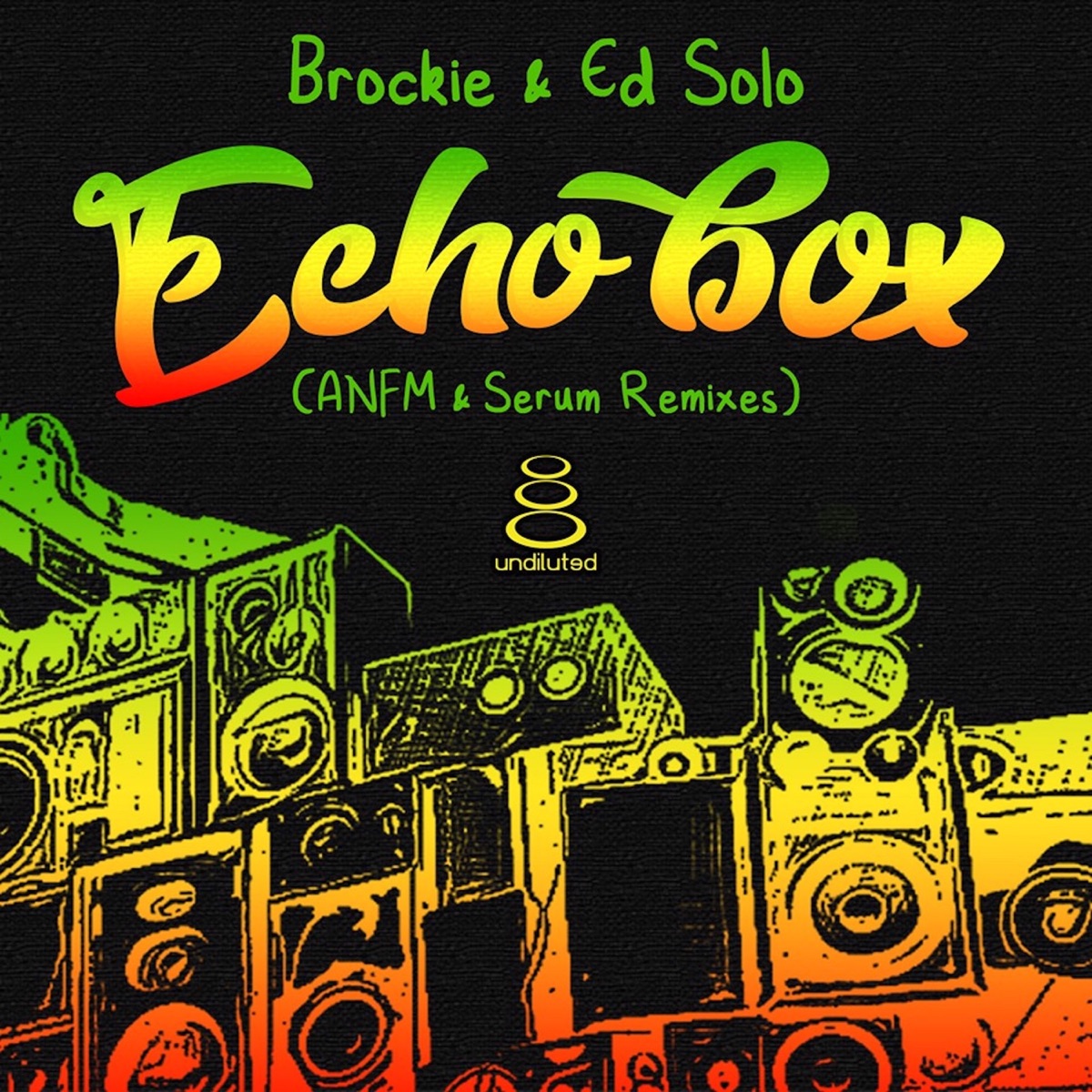 Echo Box (ANFM & Serum Remixes) - Single by DJ Brockie & Ed Solo album cover
