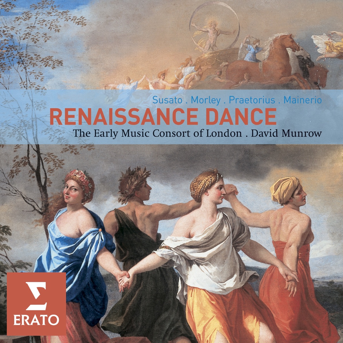 Renaissance Dances by David Munrow album cover