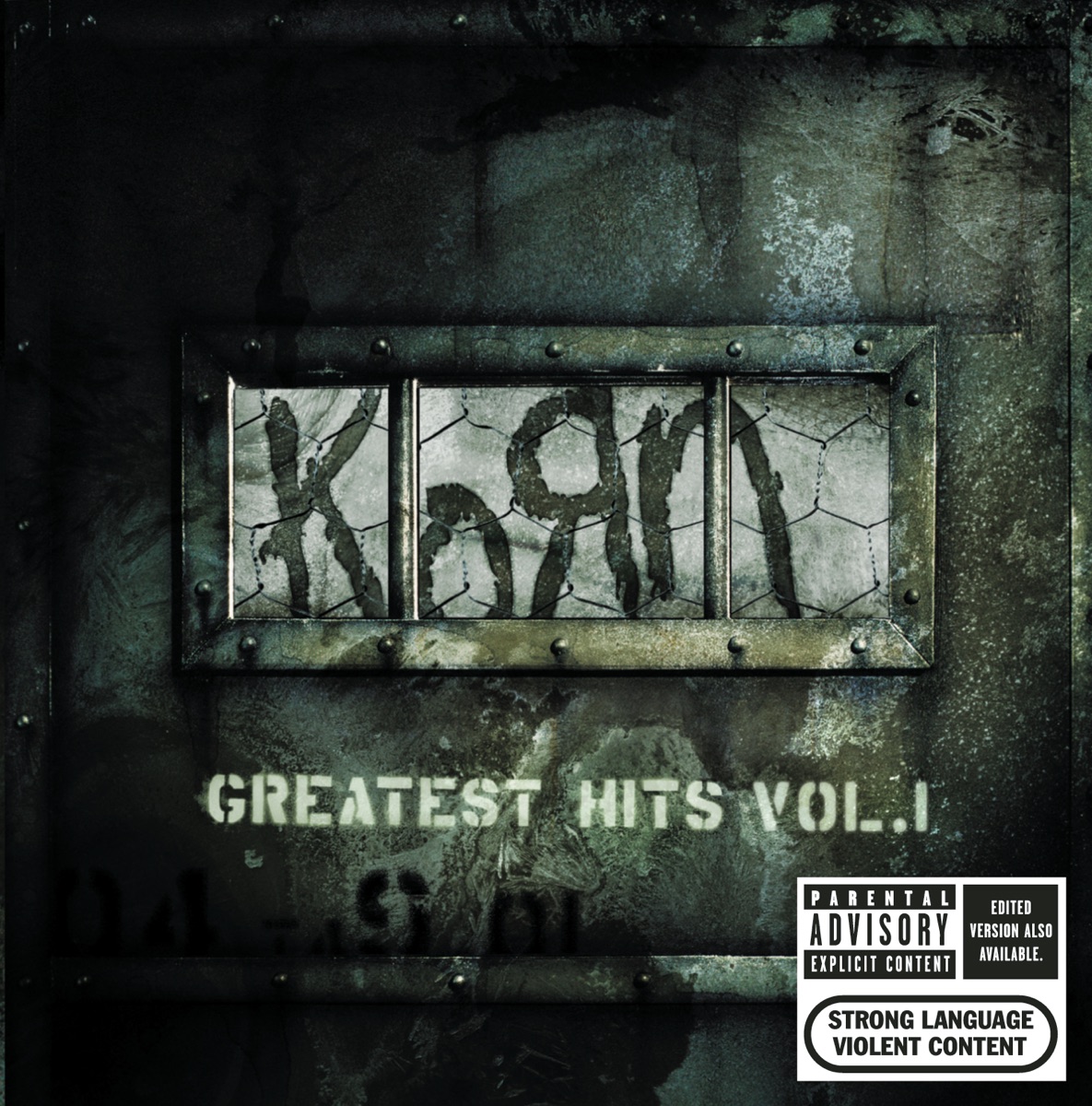 Greatest Hits, Vol. 1 by Korn album cover
