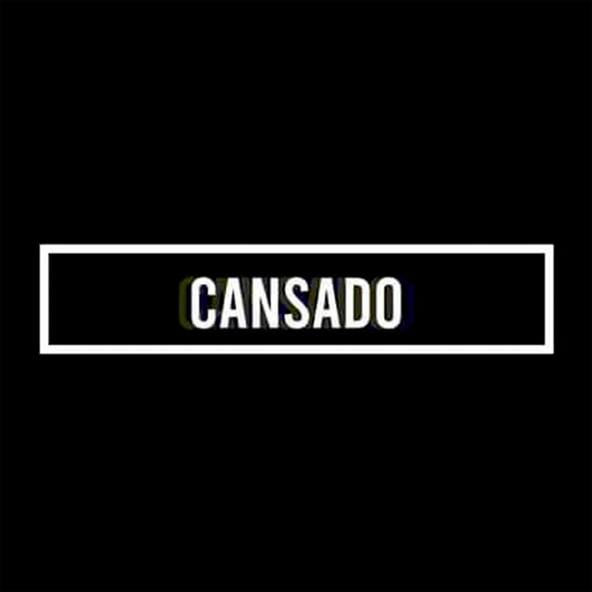 Cansado - Single by Negro MC album cover