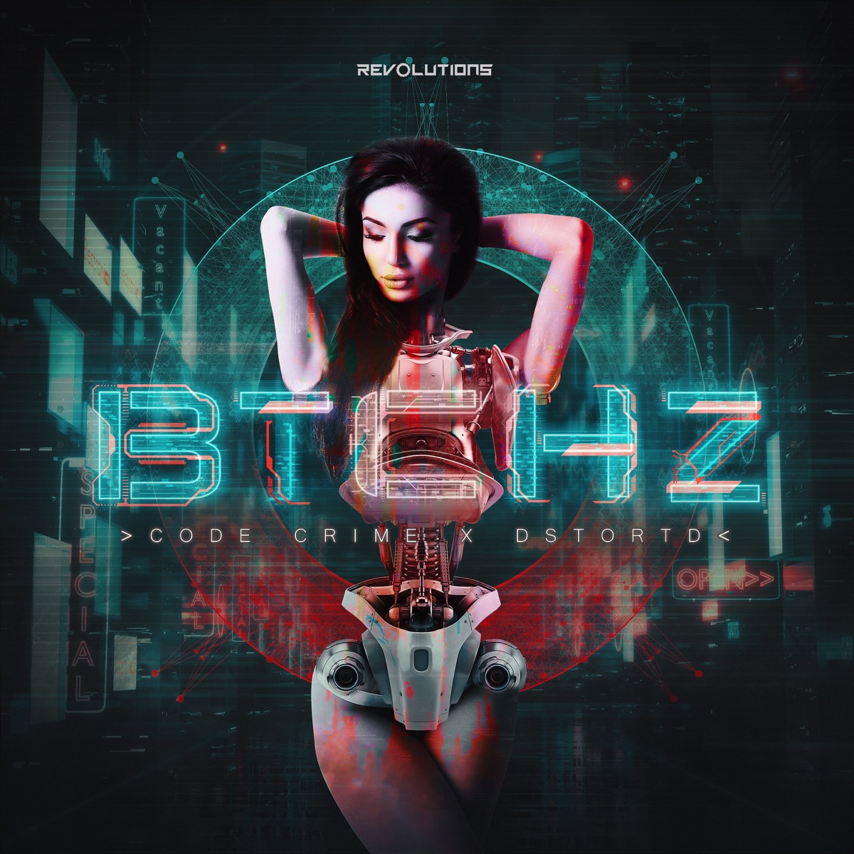 BTCHZ - Single by Code Crime & DSTORTD album cover