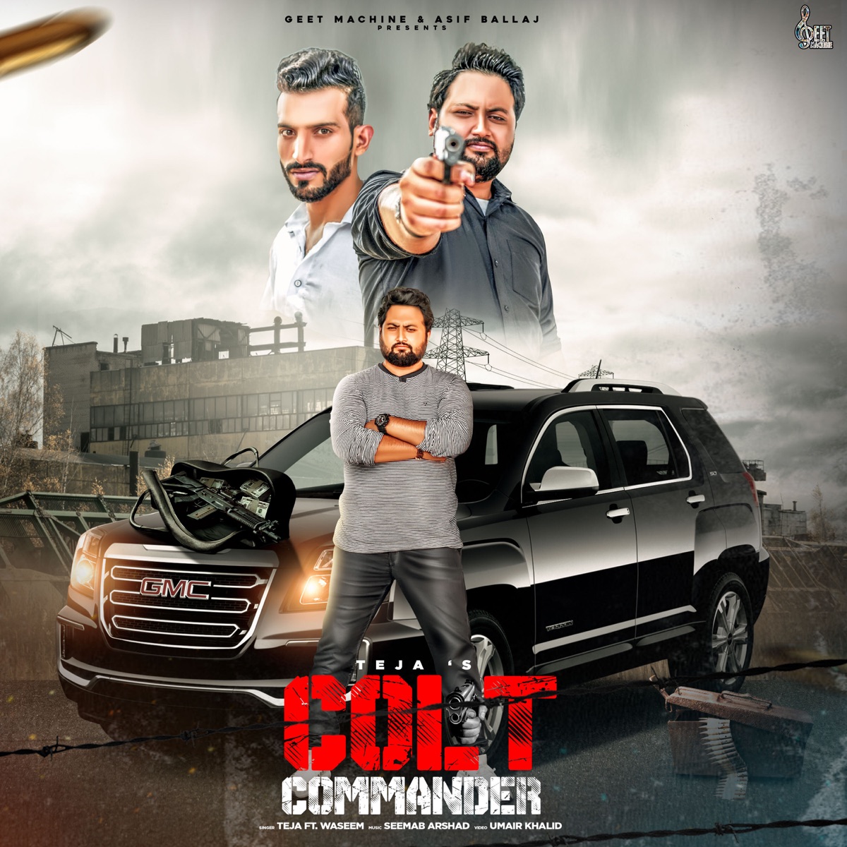Colt Commander - Single (feat. Waseem) - Single by Teja album cover