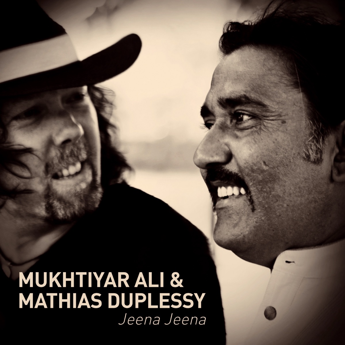 Jeena Jeena by Mukhtiyar Ali & Mathias Duplessy album cover