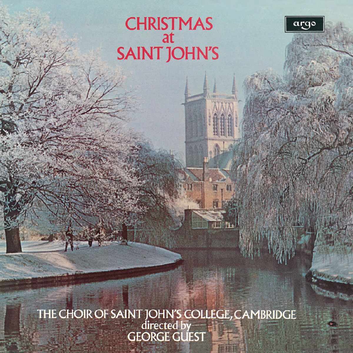 Christmas at St. John's by Choir of St John’s College, Cambridge & George Guest album cover