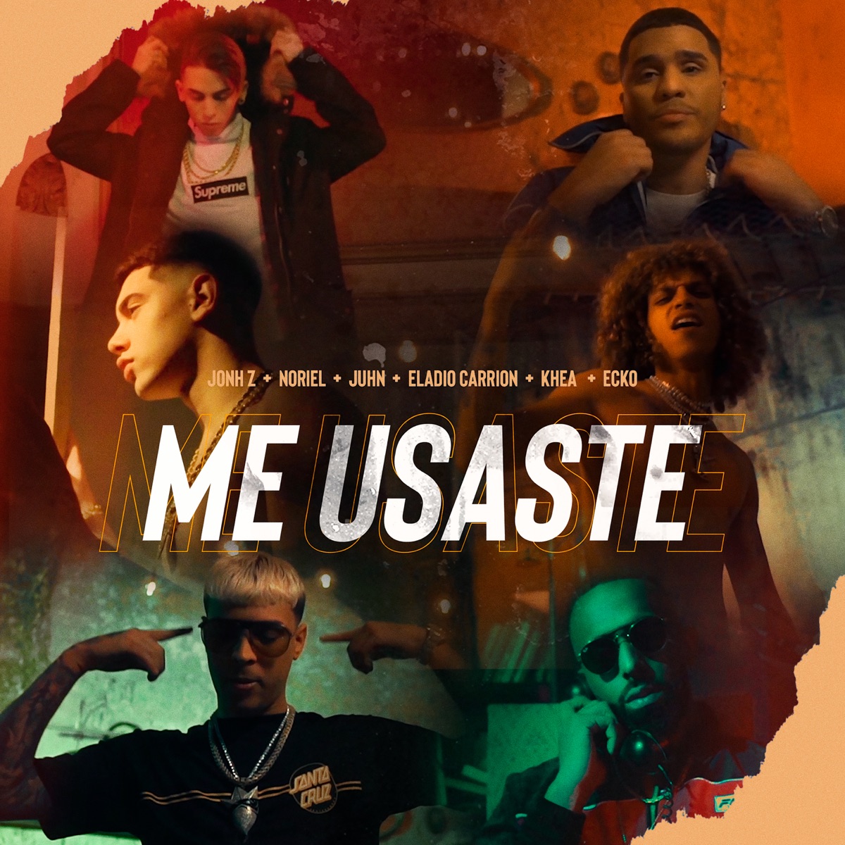 Me Usaste (feat. Jon Z, ECKO & Juhn) - Single by Eladio Carrión, KHEA & Noriel album cover