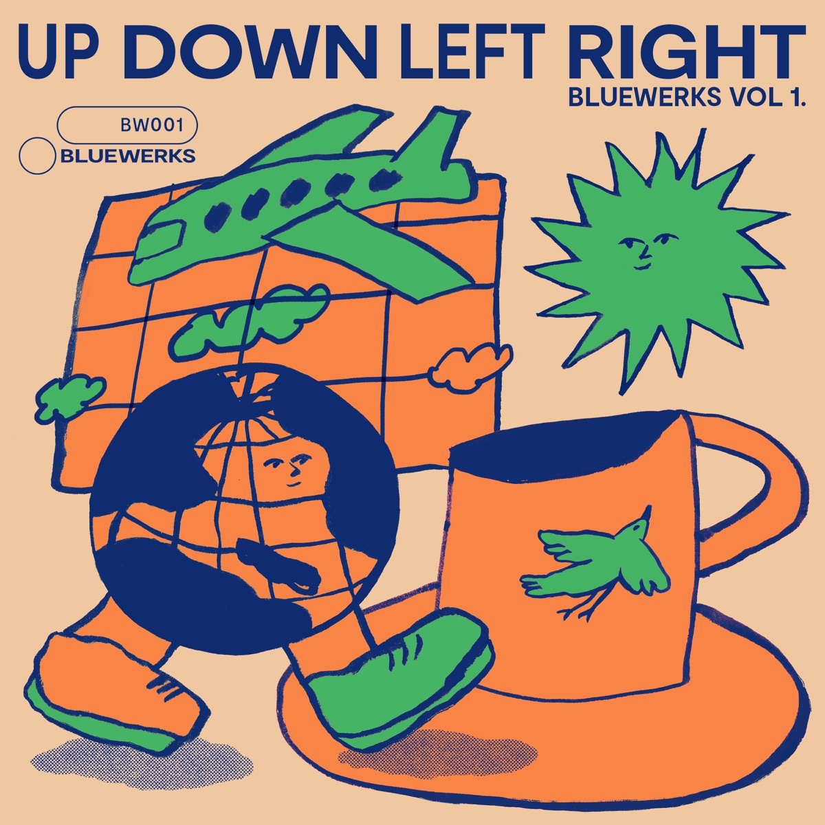 Bluewerks Vol. 1: Up Down Left Right by Bluewerks album cover