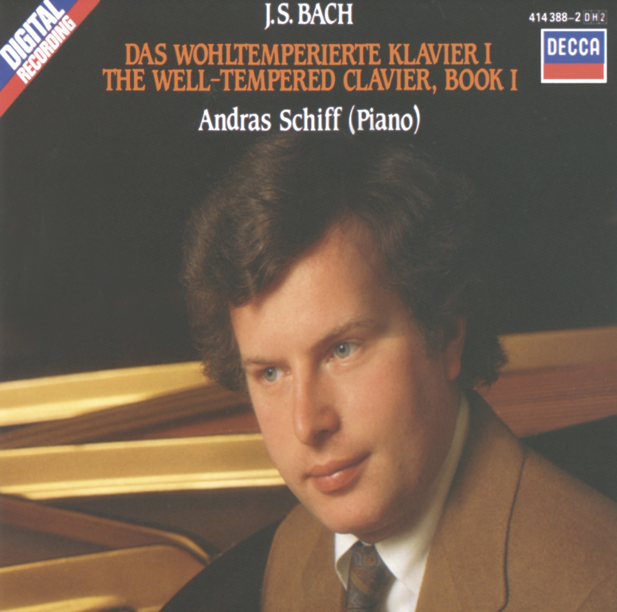 J.S. Bach: The Well-Tempered Clavier, Book I by András Schiff album cover