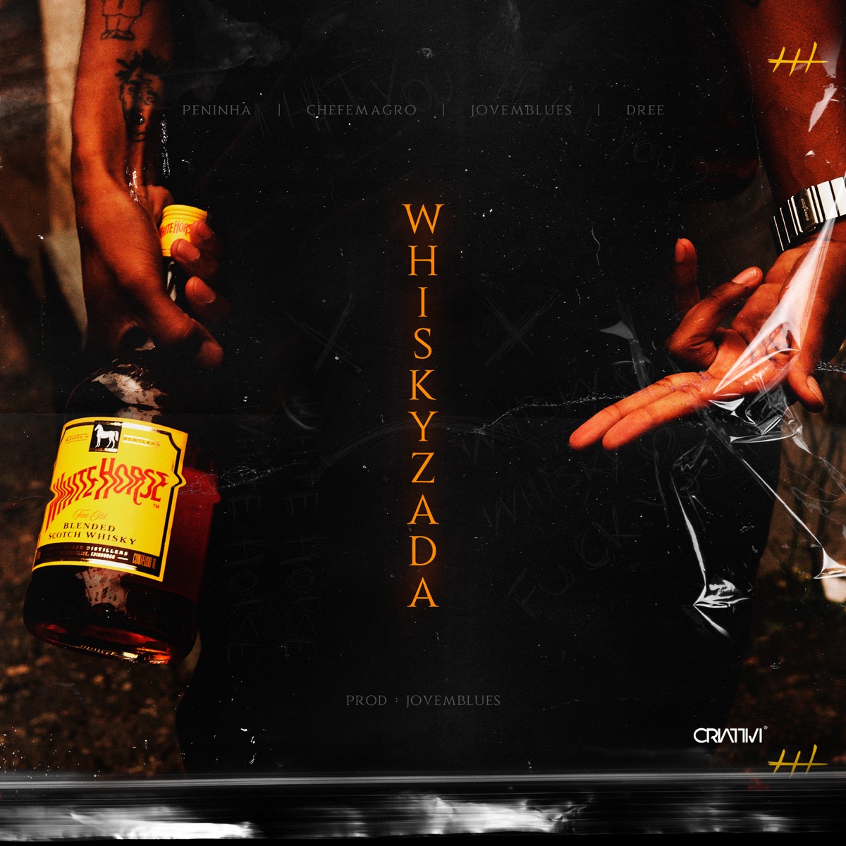 Whiskyzada - Single by Peninha', JovemBlues & CHEFE MAGRO album cover
