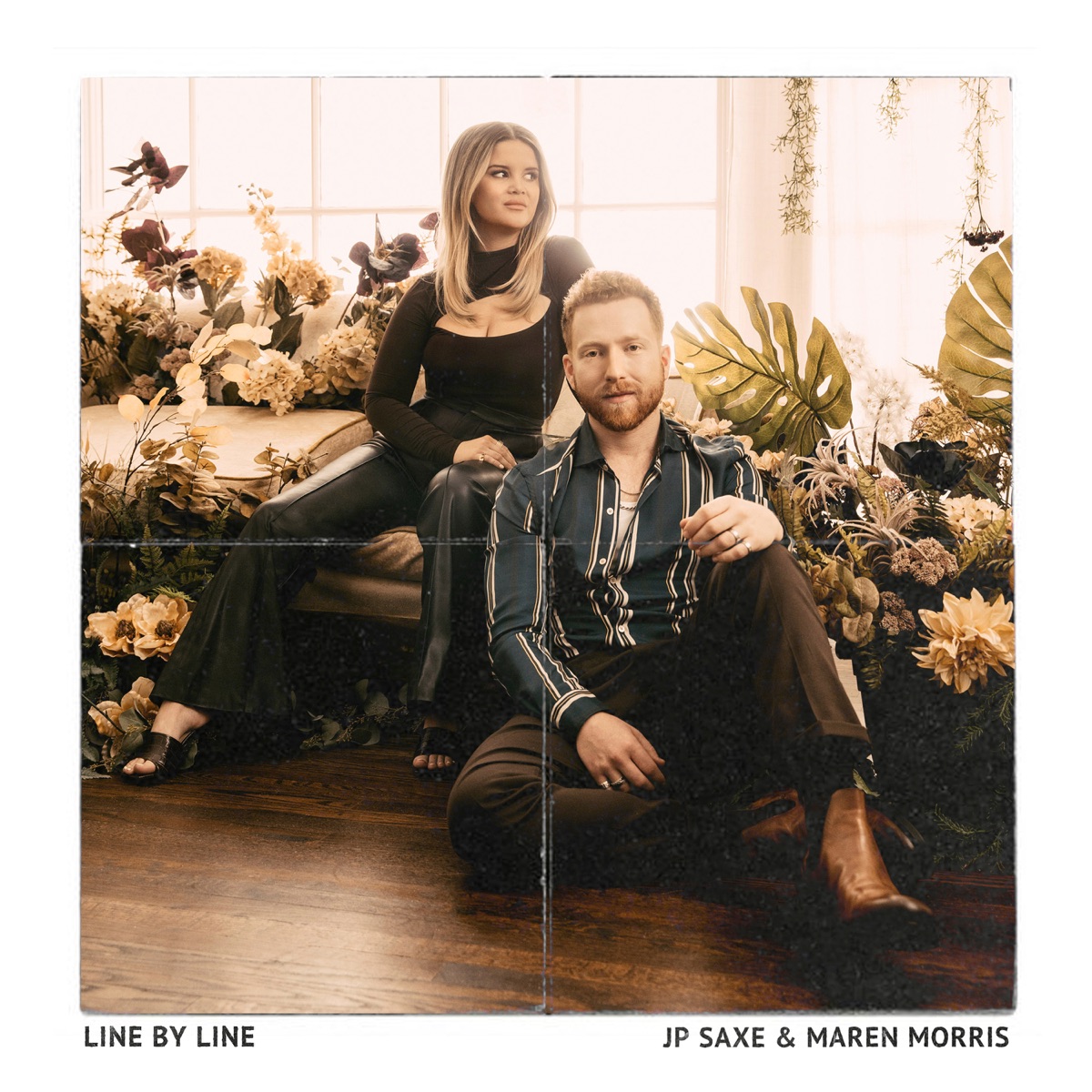 Line By Line - Single by JP Saxe & Maren Morris album cover