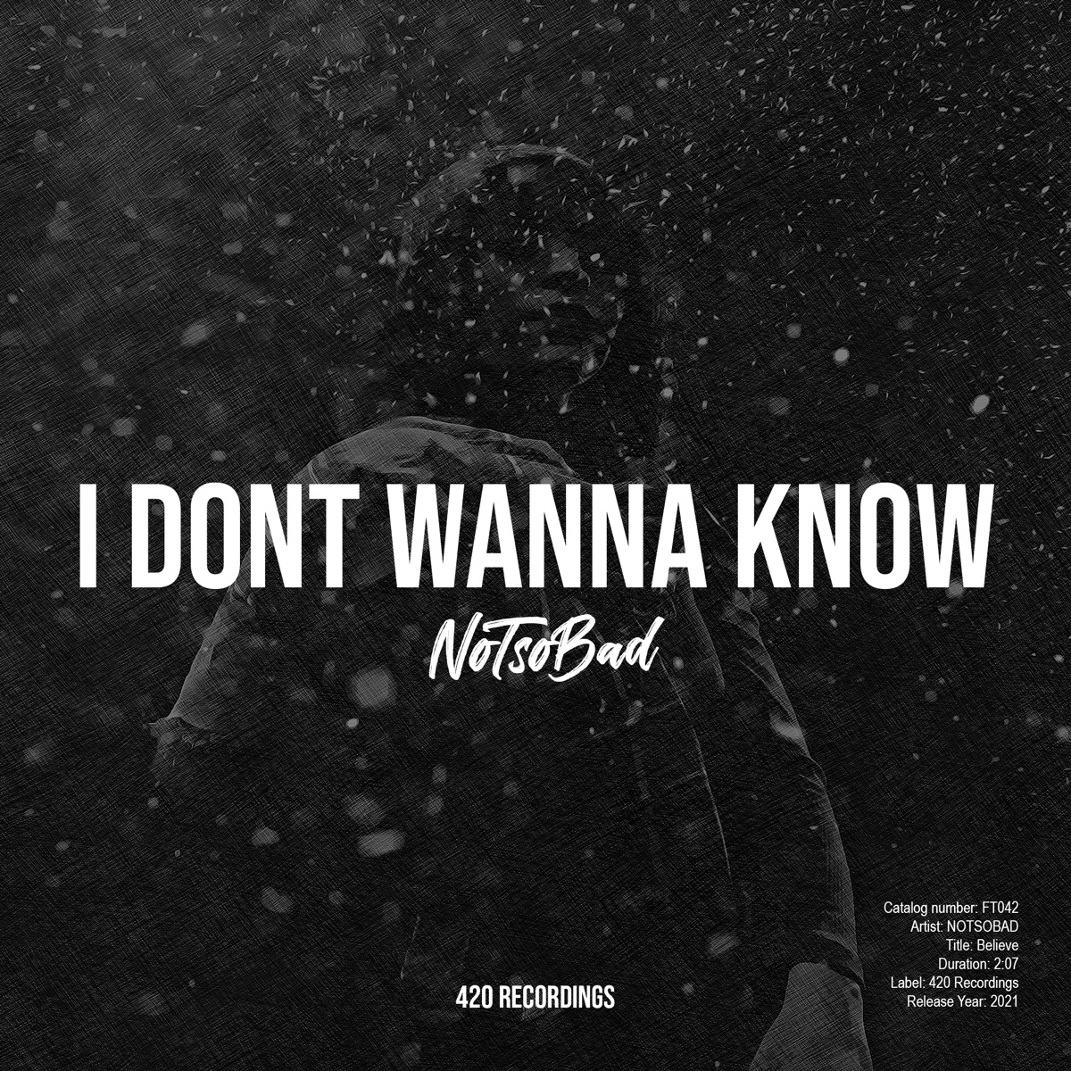 I Don't Wanna Know - Single by NOTSOBAD album cover