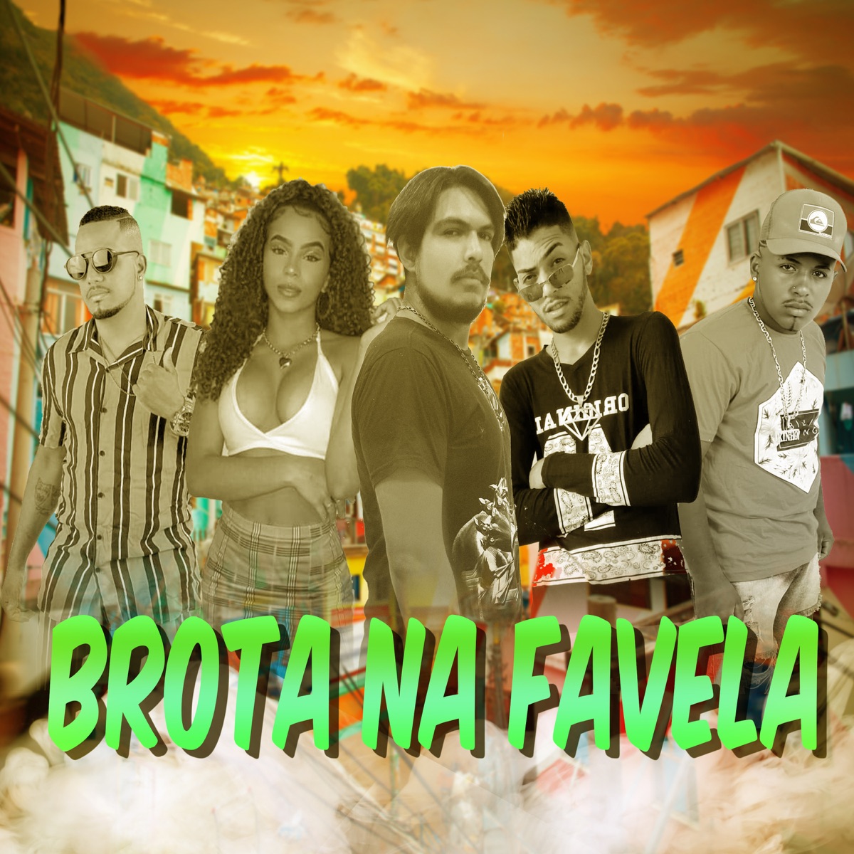 Brota na Favela (feat. Mc Marsha) - Single by Natinho do Coque, Jorginho Boladão, Dudu Escobar & GS O Rei do Beat album cover