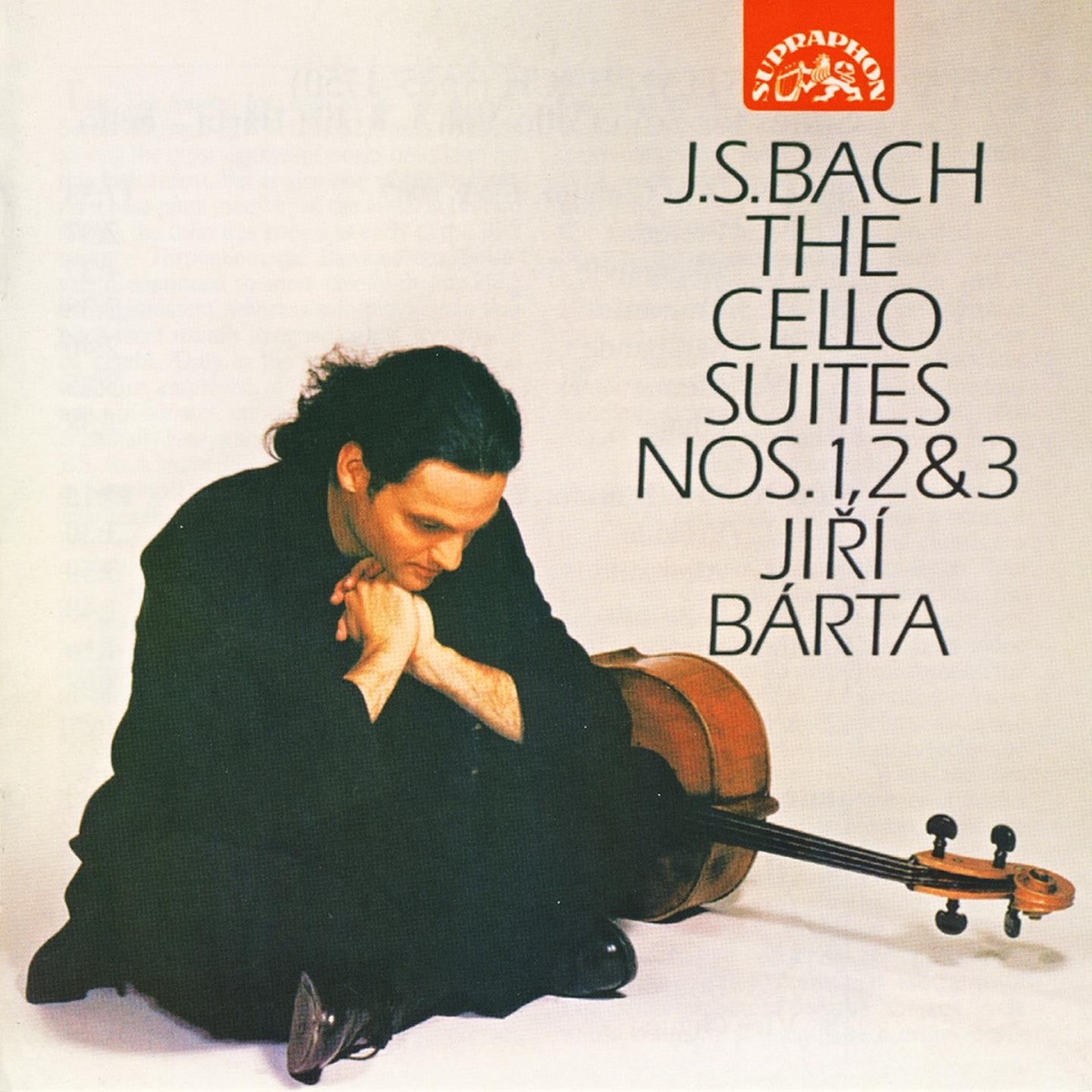 Bach: Cello Suites Nos. 1, 2 & 3 by Jiří Bárta album cover