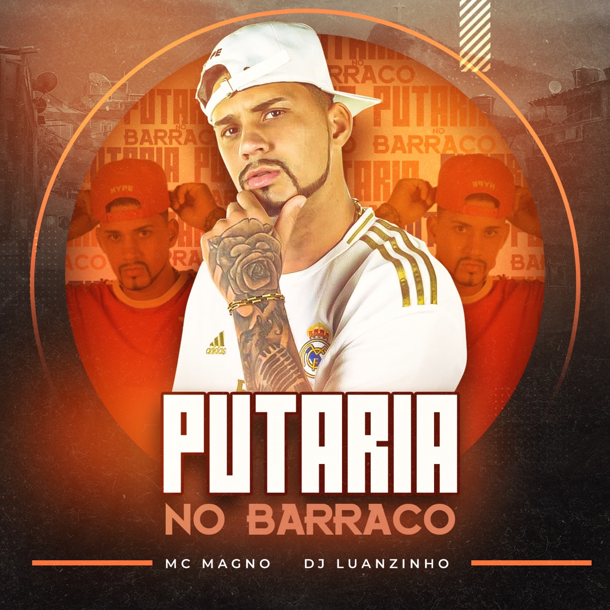 Putaria no Barraco - Single by MC Magno & DJ Luanzinho album cover
