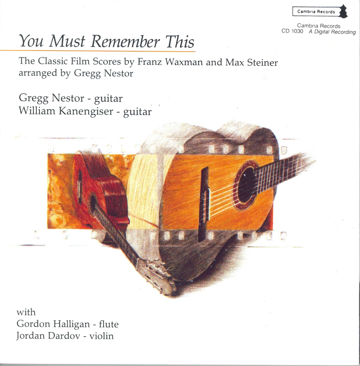 You Must Remember This by Gregg Nestor, William Kanengiser, Gordon Halligan & Jordan Dardov album cover