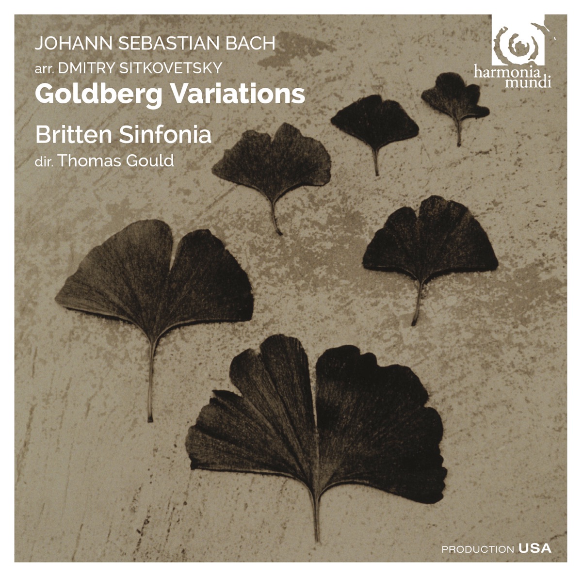 Bach: Goldberg Variations, BWV 988 (Orchestral Version by Sitkovetsky) by Britten Sinfonia & Thomas Gould album cover