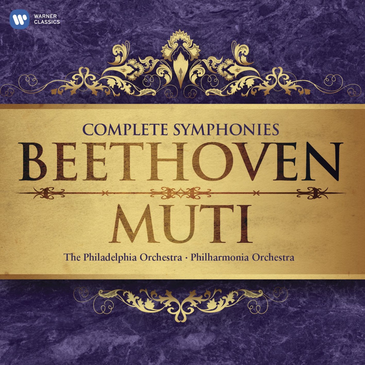 Beethoven: The Complete Symphonies by Riccardo Muti album cover