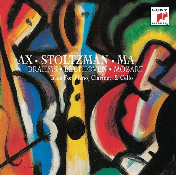 Brahms, Beethoven, Mozart: Clarinet Trios by Yo-Yo Ma, Emanuel Ax & Richard Stoltzman album cover
