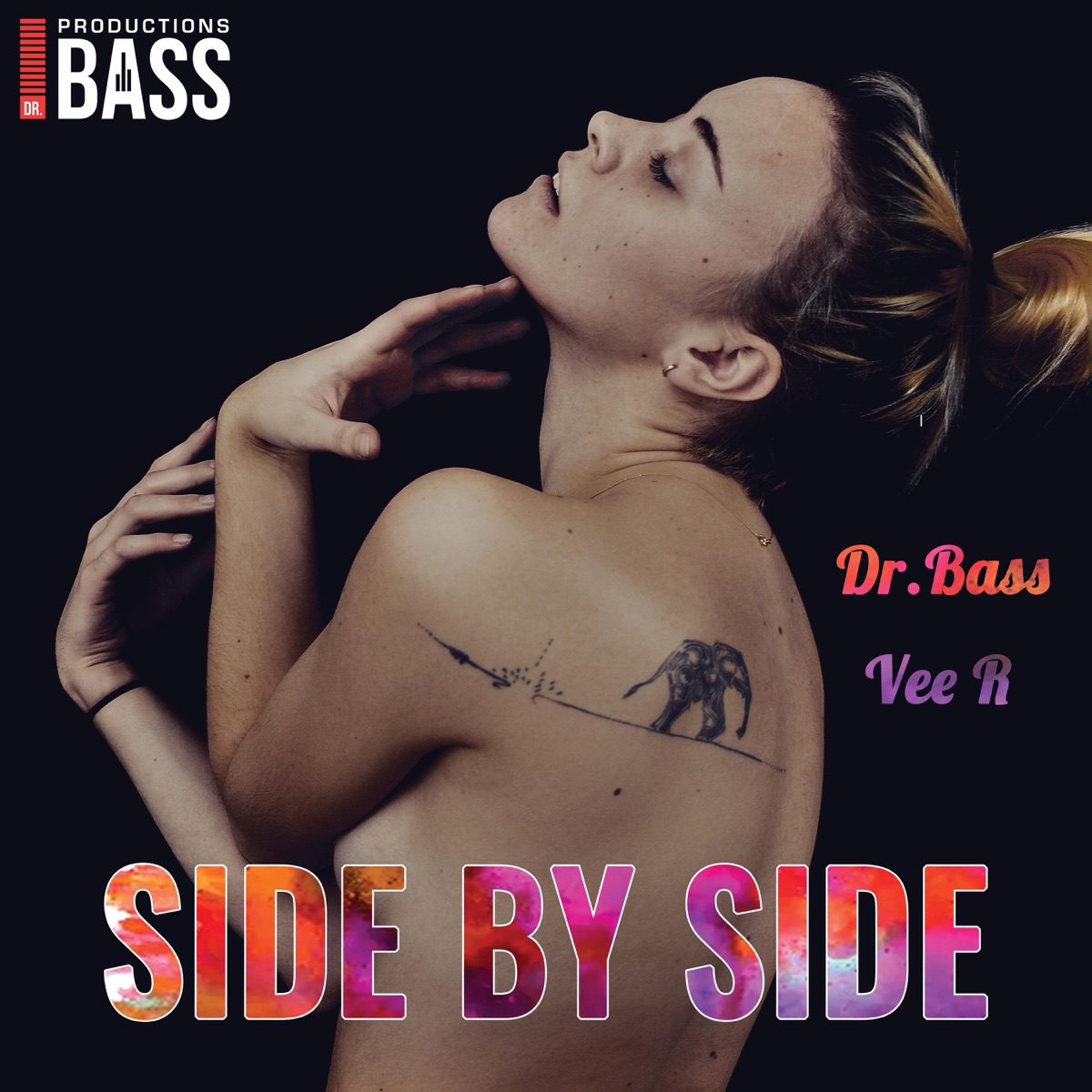 Side by Side (feat. Vee R) - Single by Dr. Bass album cover
